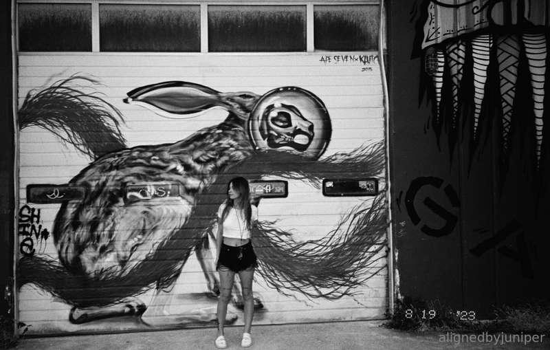Love exploring the city and bringing my film camera to captu..