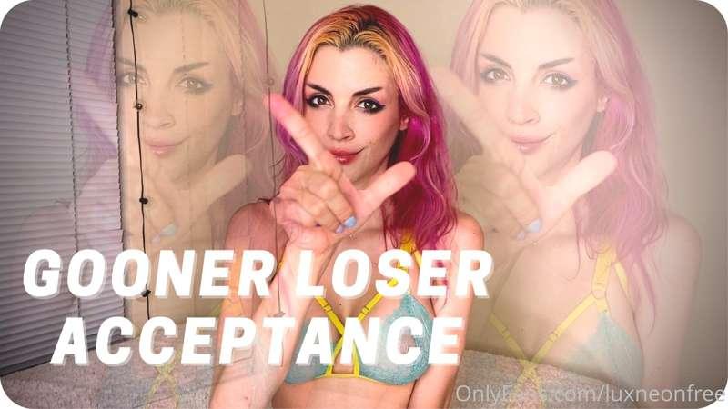 🚨FETISH Alert! 🚨 "GOONER LOSER Acceptance"  It's obvious how..