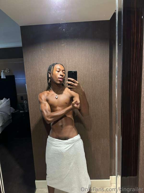 You gone dry me off after the shower? :)