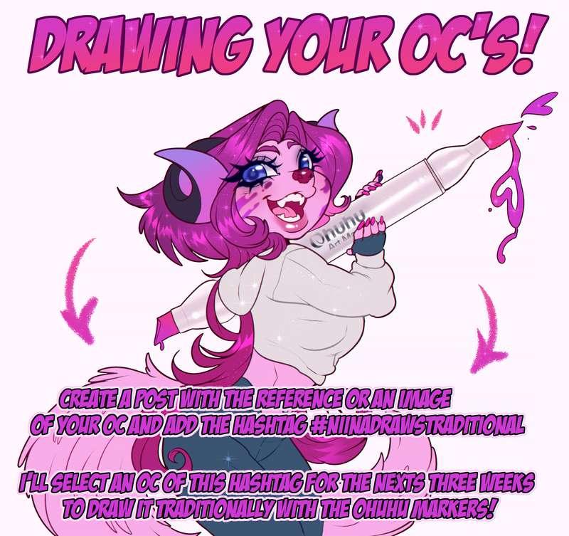 Drawing your OC's with Ohuhu Markers!