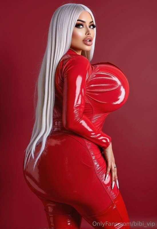 Does red latex suit me? ❤️