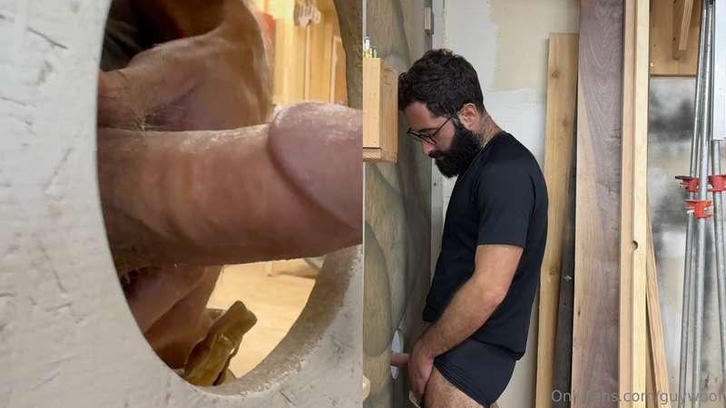 You guys are gonna freak out with this glory hole! I'll post..