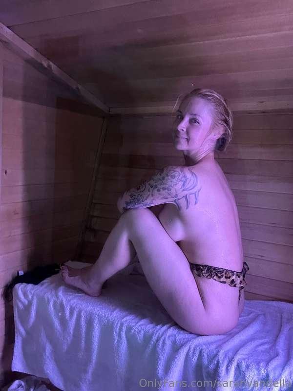 Sauna session💦💦💦 just pics on this set babies I’ll have new ..
