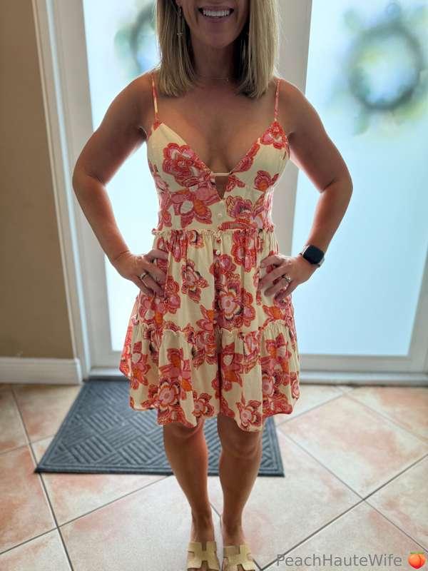The hubs picked this out for me to wear for a "beach date" w..
