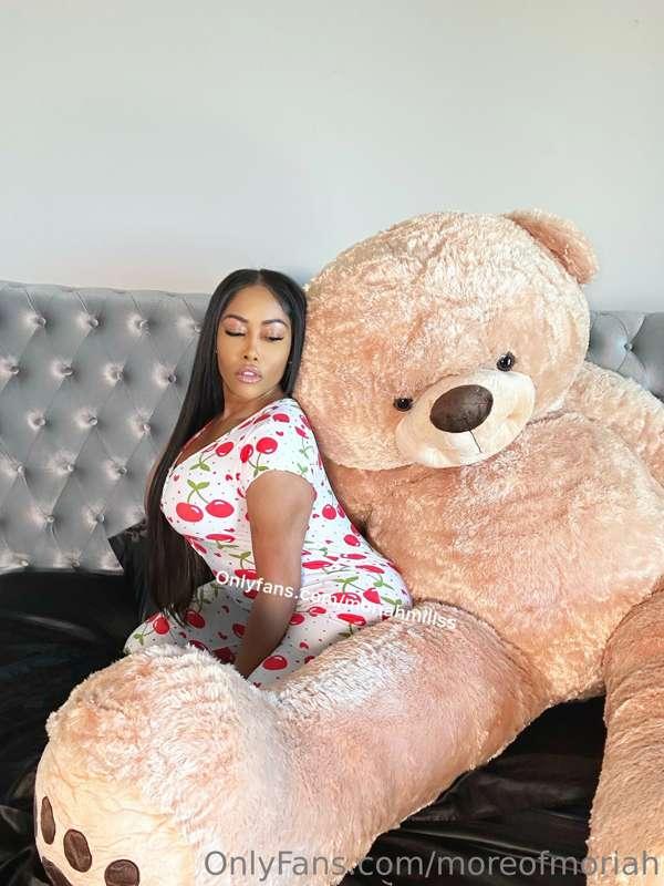 Should I film with my Teddy bear?