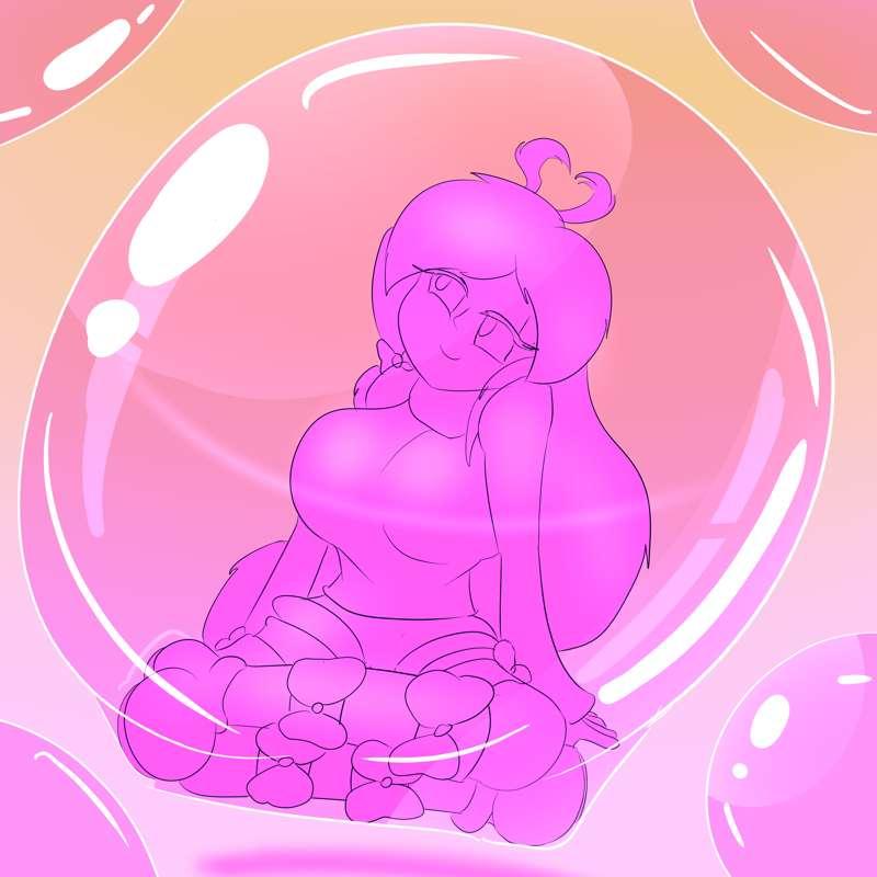 [#72] A carefree life surrounded by bubbles