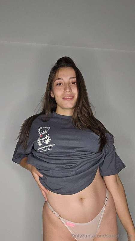 Do you want me to finish pulling up my shirt and admire my s..