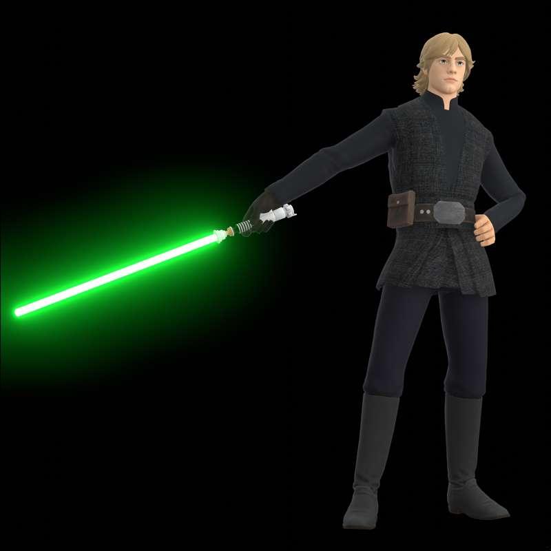 Early Mod: Luke Jedi Knight (Fornite)