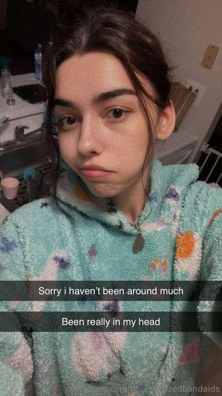 Sorry I haven’t been around much in a month. My mental healt..