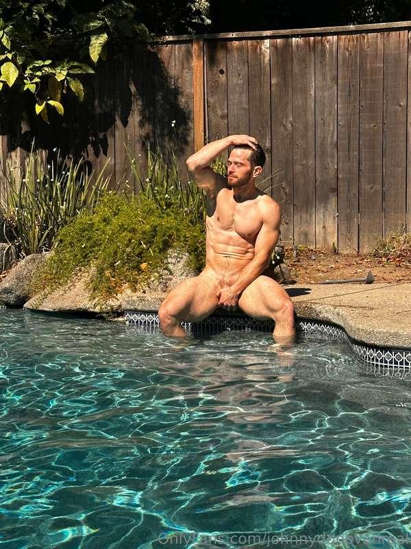 Nothing but sun, skin, and the perfect view… Care to join me..