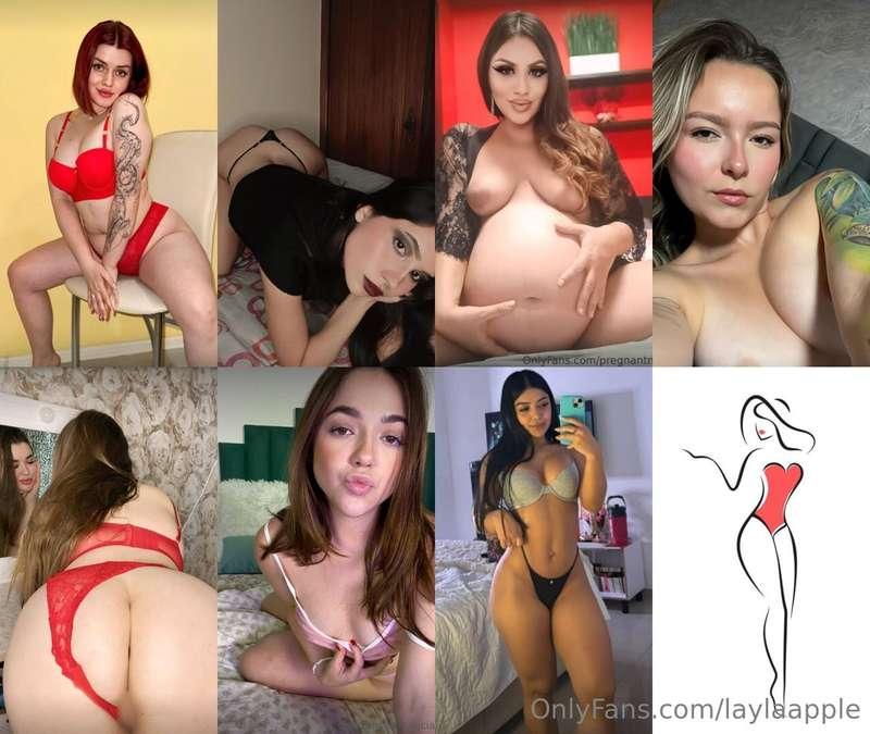@foxy_lily❤️‍🔥✨@leonagrey✨❤️‍🔥@PREGNANTMARISKA🤎🙈 @ashley_mad..