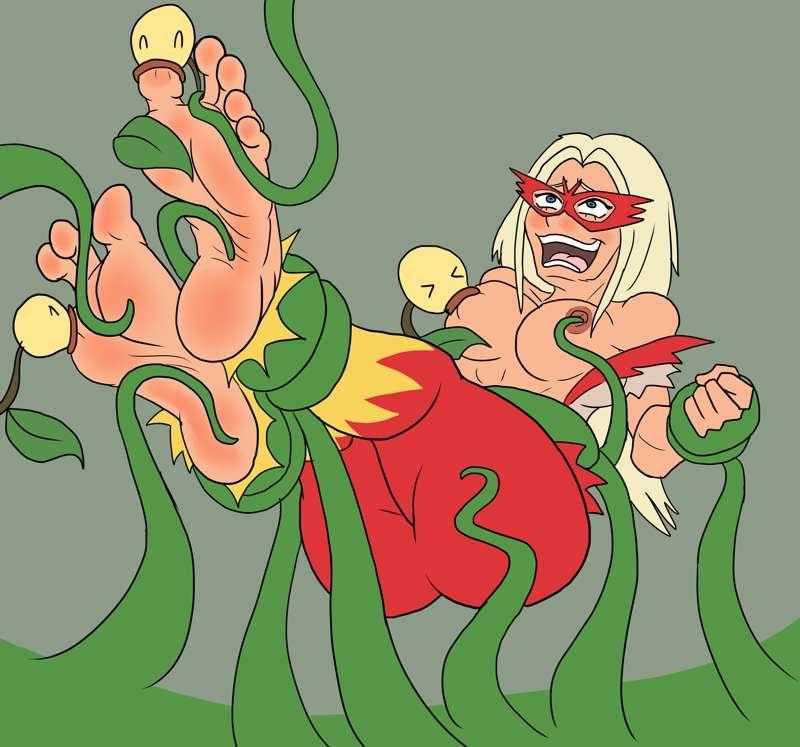 Frenzy Plant. Blaze Kick [lineart and colors]