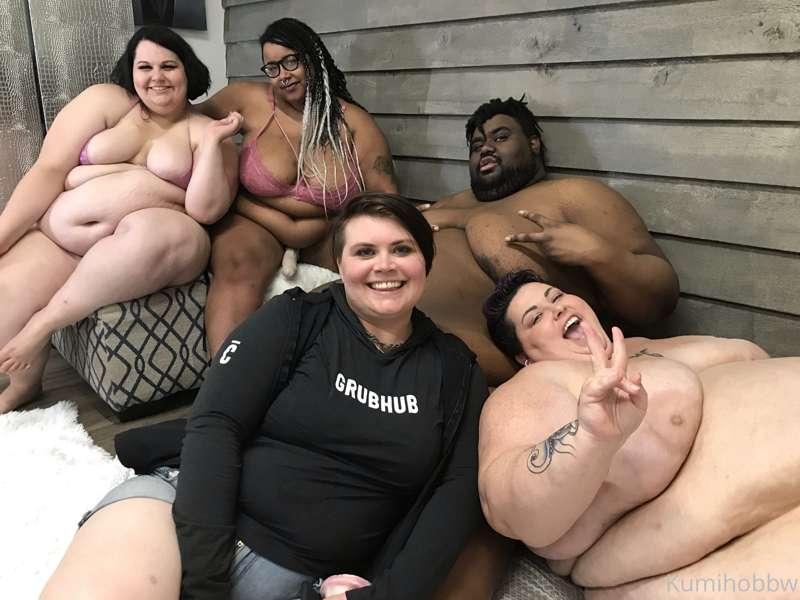 Behind the scenes and the making of the worlds fattest orgy!..