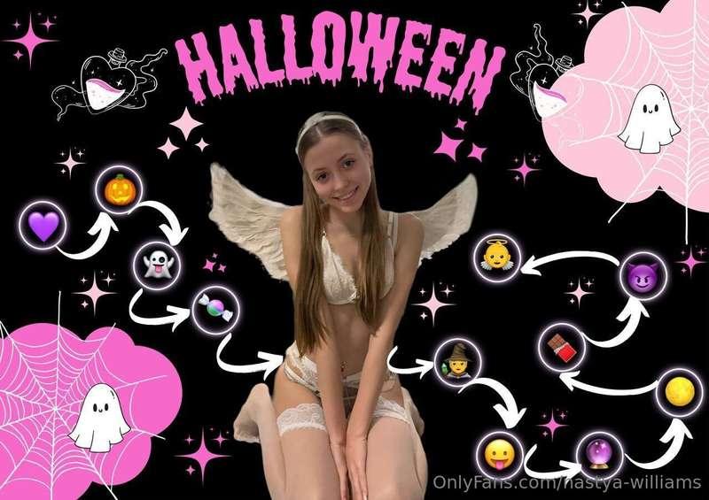 Happy upcoming Halloween! 🎃💕 This year I will be a sweet and..