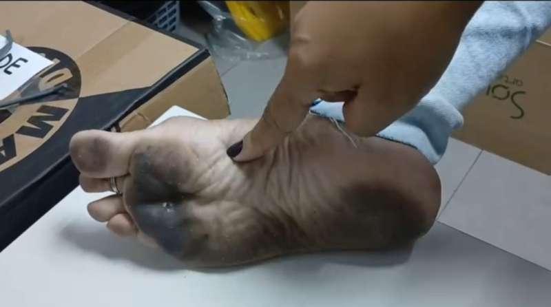 Dirty Feet Touching
