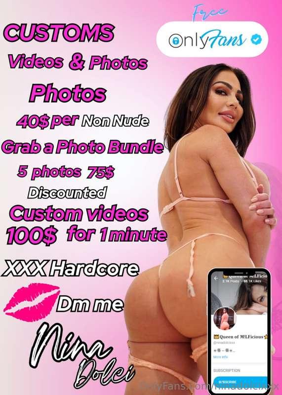 💖CUSTOM VIDEOS✨CUSTOM PHOTOS✨💖SEXTING✨PHOTOS✨VIDEOS✨💖VOICE N..