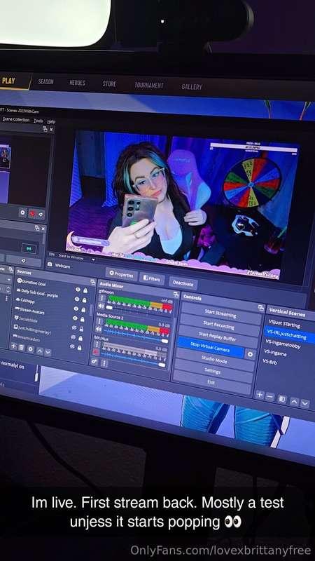 I'm doing a test stream just to make sure everything's worki..