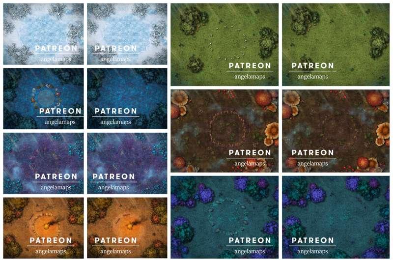 Druid Circles Foundry VTT & Fantasy Grounds