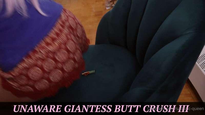 Unaware Giantess Butt Crush III - {HD 1080P}
_______________..