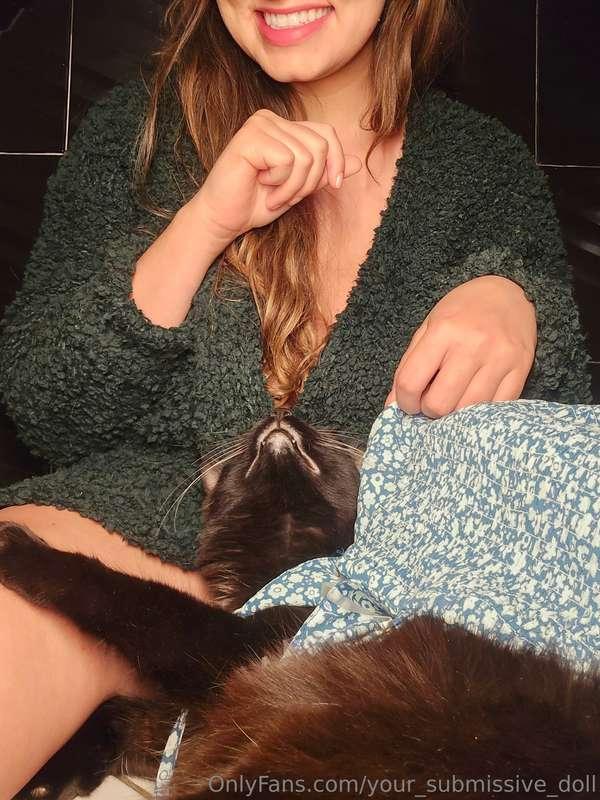 Always in the way 😚🐈‍⬛️