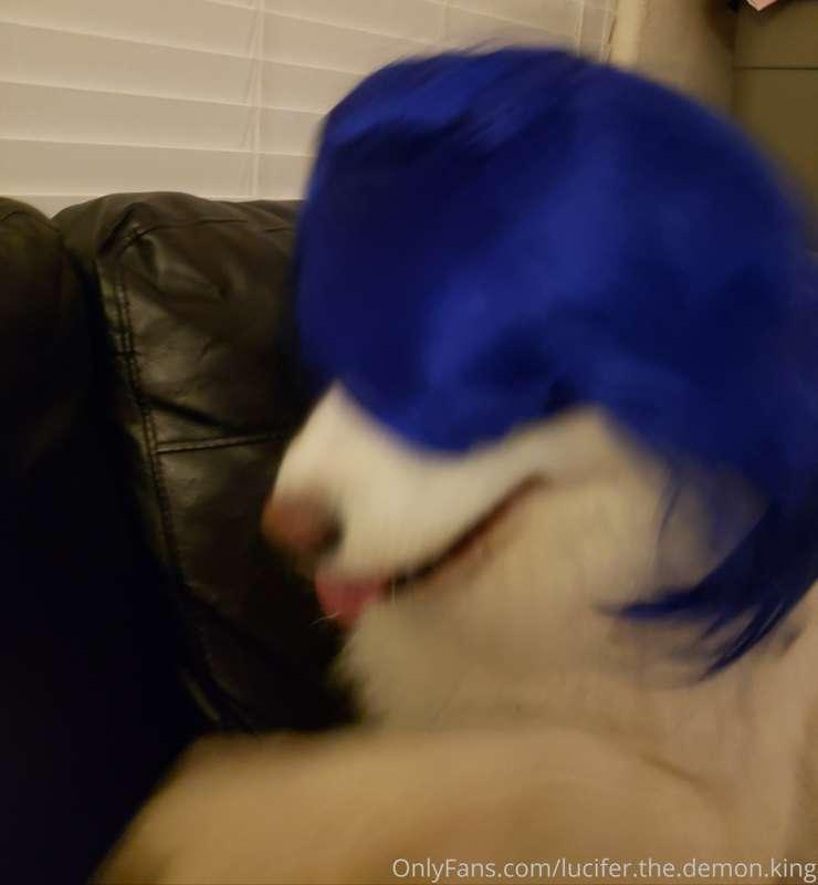 Heh guyzzz My wig came in finally I look pretty fabbb