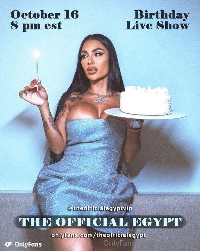 🔥 FREE ONLYFANS ALERT 🔥@theofficialegypt is going LIVE TONIG..