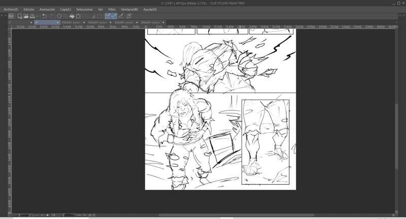 Working on November comic right now. 