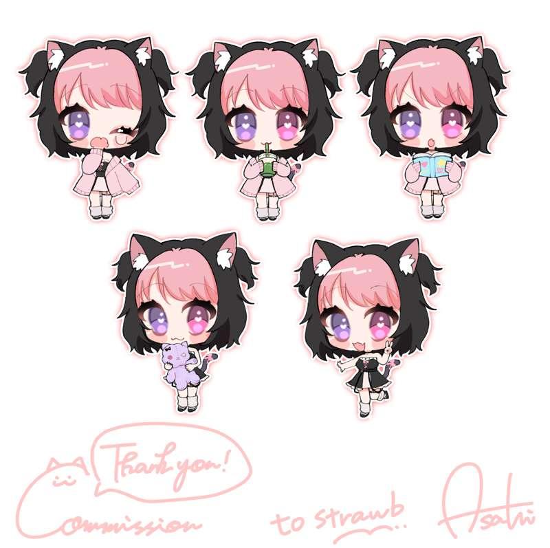 HD strawb art ♡ [multiple files] [exclusive]