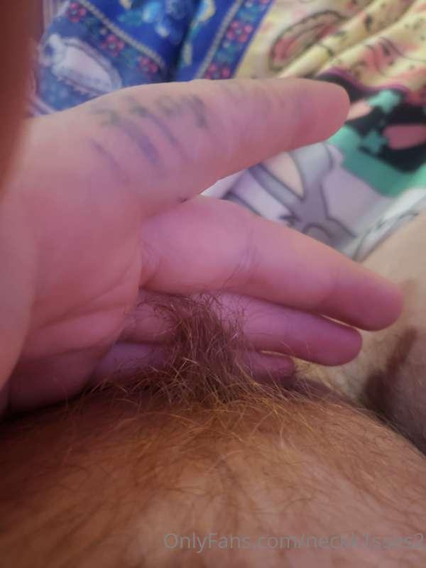 Awe I have a little red haired pube Mohawk <3