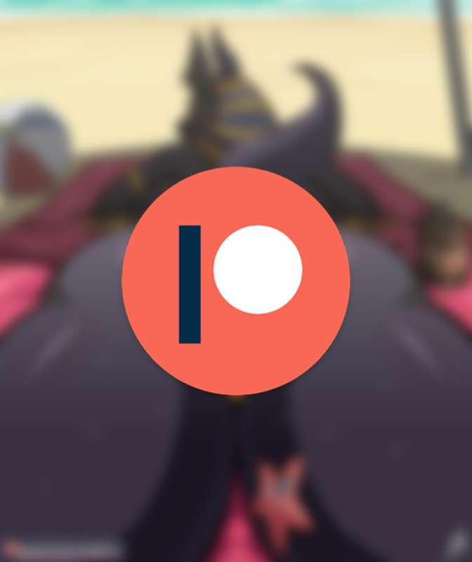 Anubis in Beach