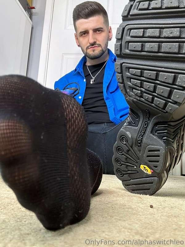 Make a choice ? Sniff my sweaty sock or lick my trainer sole..