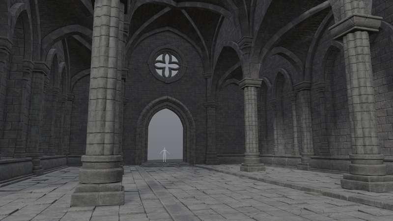 working on the main building of that fortress