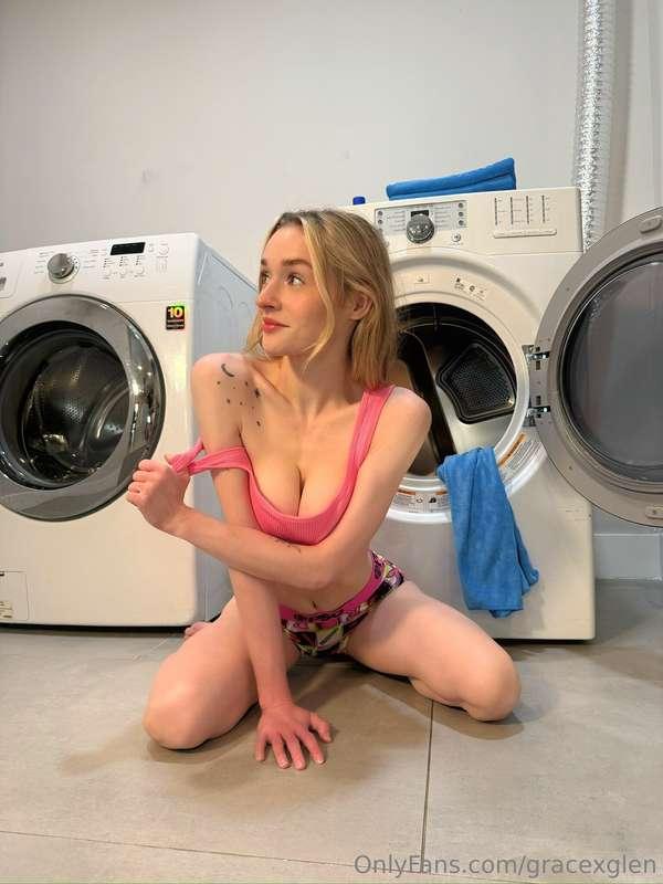 hoping i don't get stuck in the dryer like last time... 🙈