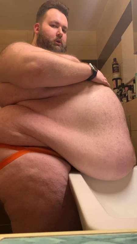 Orange jockstrap sink update!