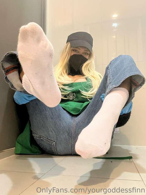 I hope you still like my feet even though I’ve been on them ..