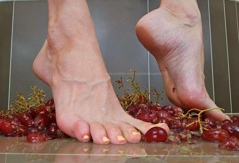 These grapes didn't stand a chance... 🤣

*Full photo set* --..