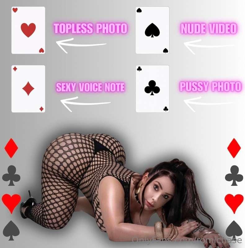 Try your luck 🍀 draw a card 😈❤️💦 every draw wins 🥇 upgraded ..