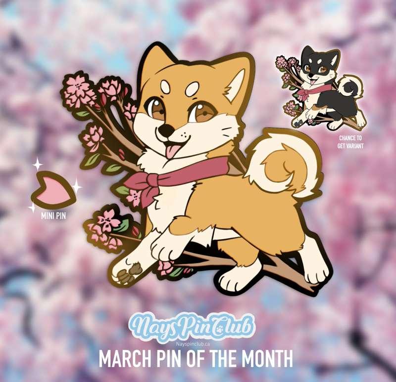 March Rewards! Character pins are back!