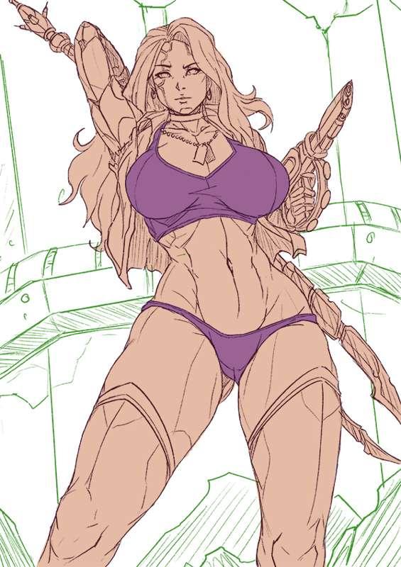 Monthly Rewards : Jezrael [SKETCH / SFW]