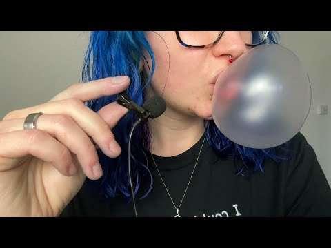 📣 EARLY ACCESS 📣 ASMR [Kind Of] Lofi Bubble Gum Chewing & Blowing With The Mini Mic
