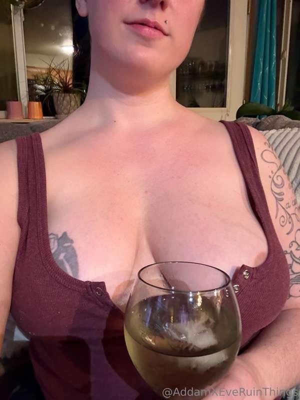 Turning in for the night with wine and PJs. I’m loving this ..
