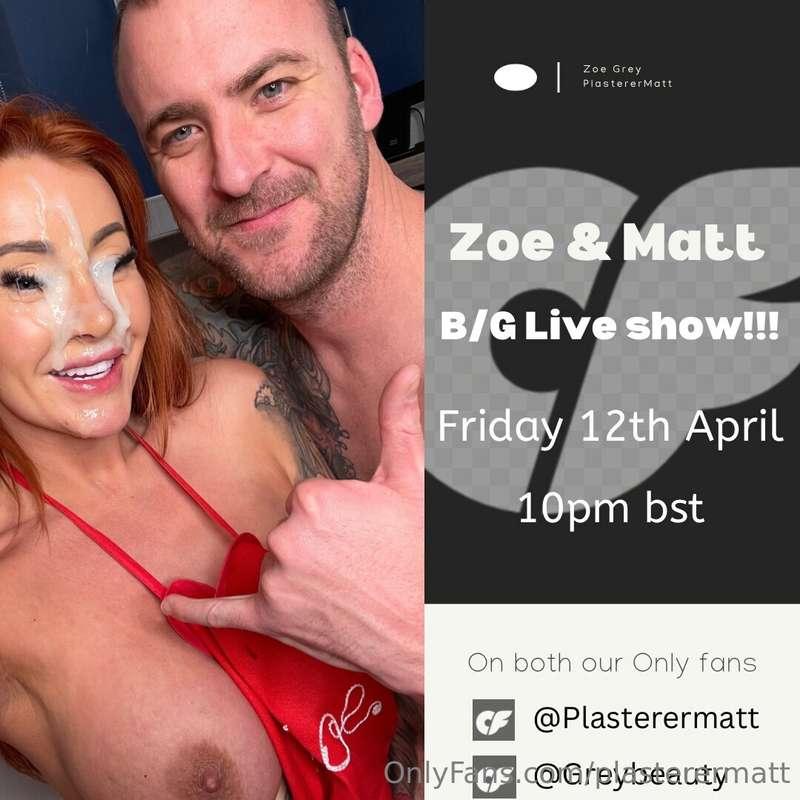 Live with @greybeauty on Friday!! Make sure you tune in!!