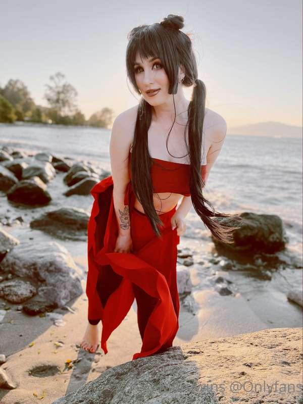 Trying to lure a Zuko 👀  Mai swimsuit for July supporters on..