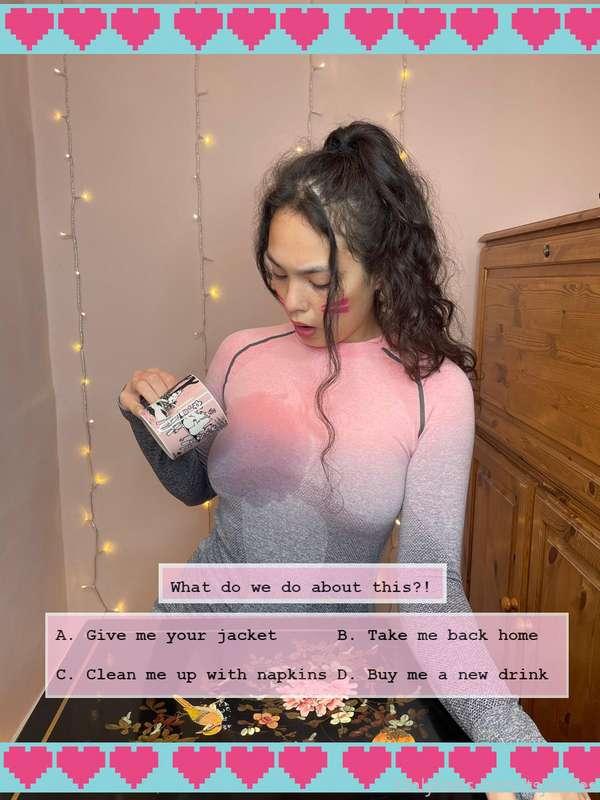 💖 Gamer Girl Dating Game 💖 Previously// We stayed up all nig..