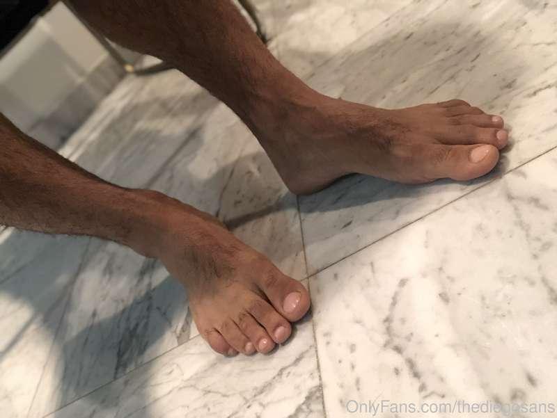 Attending the special request. You asked for feet. Well, her..