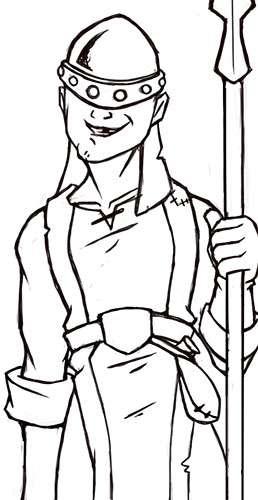 Gleeful gate guard