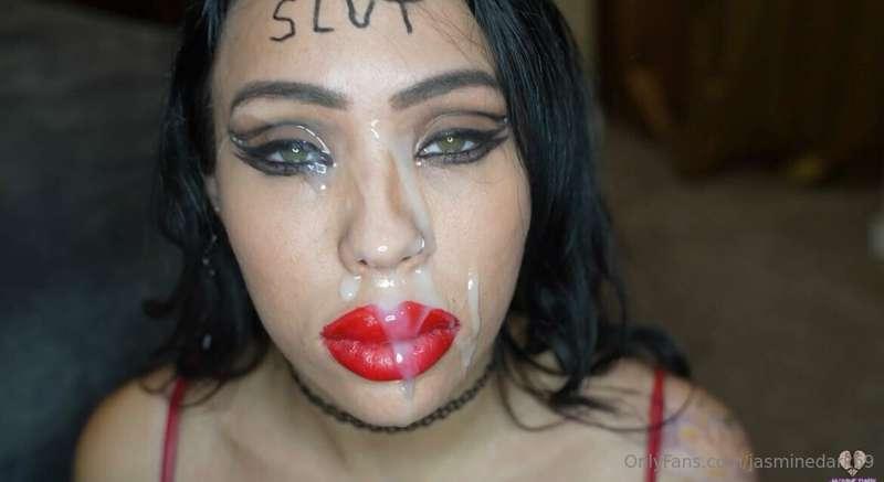 ❤️ if you want to see my new lipstick fetish facial video 🥺
