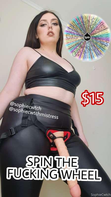 Spin the Mild to extreme with the chance of humiliation whee..