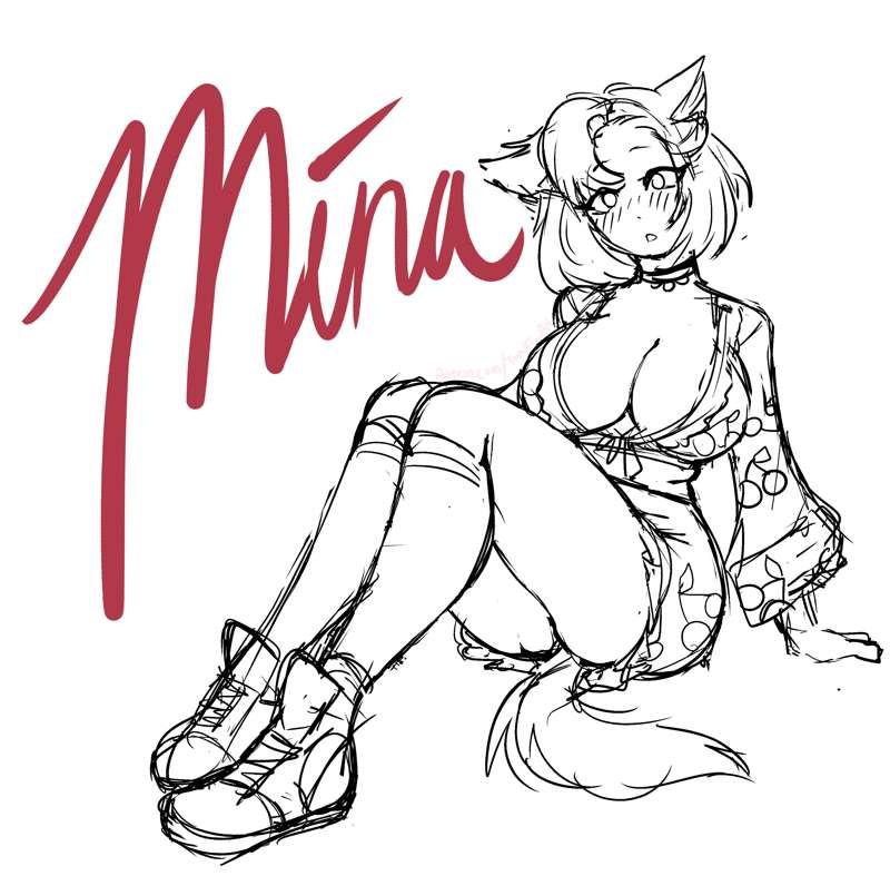 Werewolf Girl Mina (Sketch)