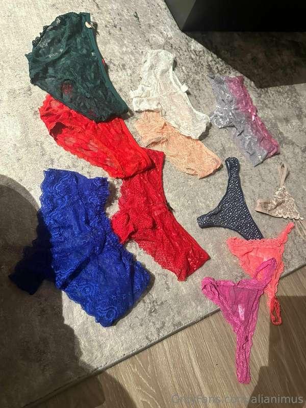 Decided to start selling my panties to you guys 😈  what do y..